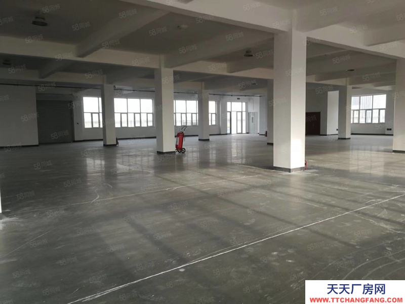 (出租) 天津西青區李七莊6000平園區廠房出租，層高4米5，首層7毛