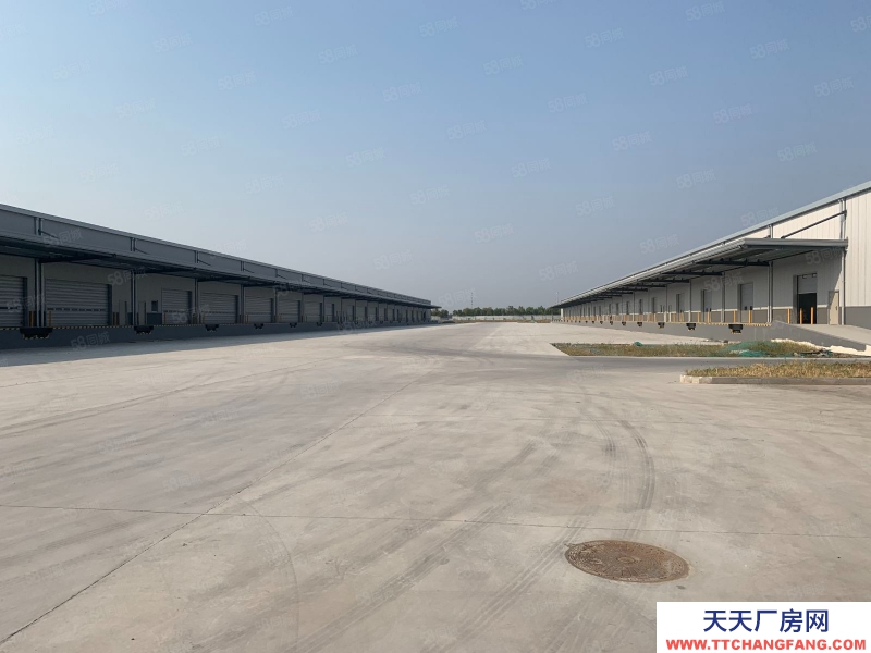 (出租) 天津寶坻丙二高標庫丨高臺雨棚丨煙感噴淋丨靈活分租