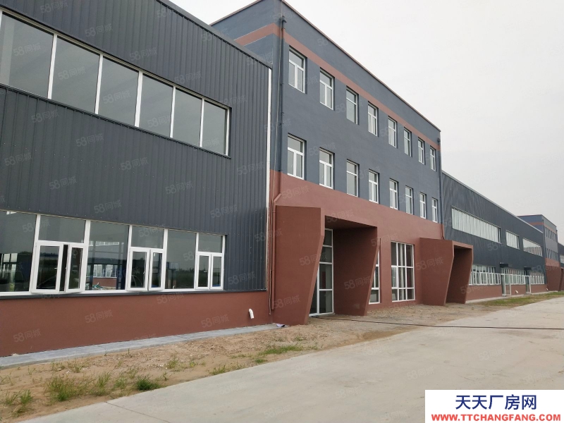 濰城濱海區新建鋼結構廠房，層高9米，證件齊全，可配行車