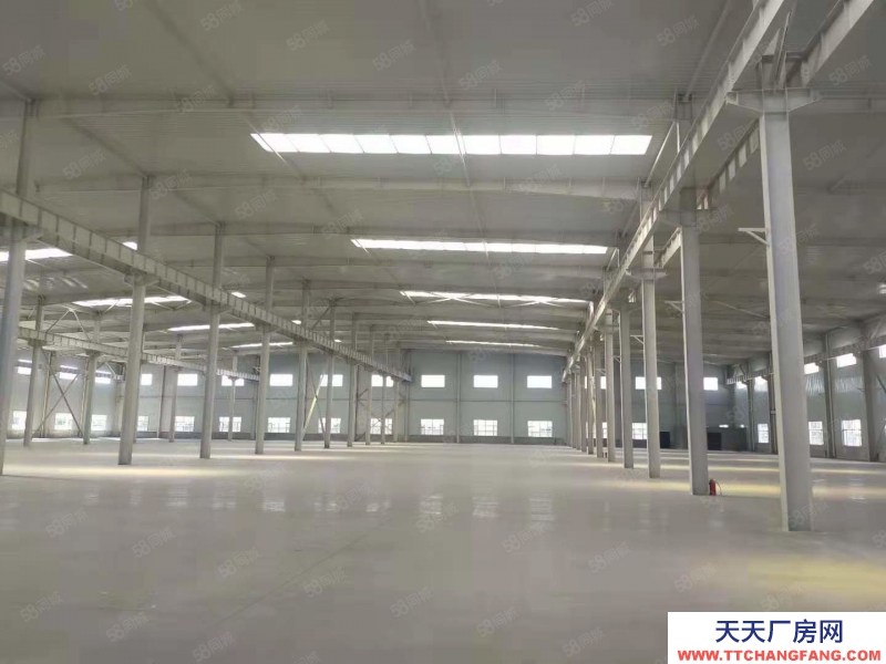 (出租) 天津津南廠房挑高13米配有天車，辦公食宿配套齊全，適合金屬鋼構等行業