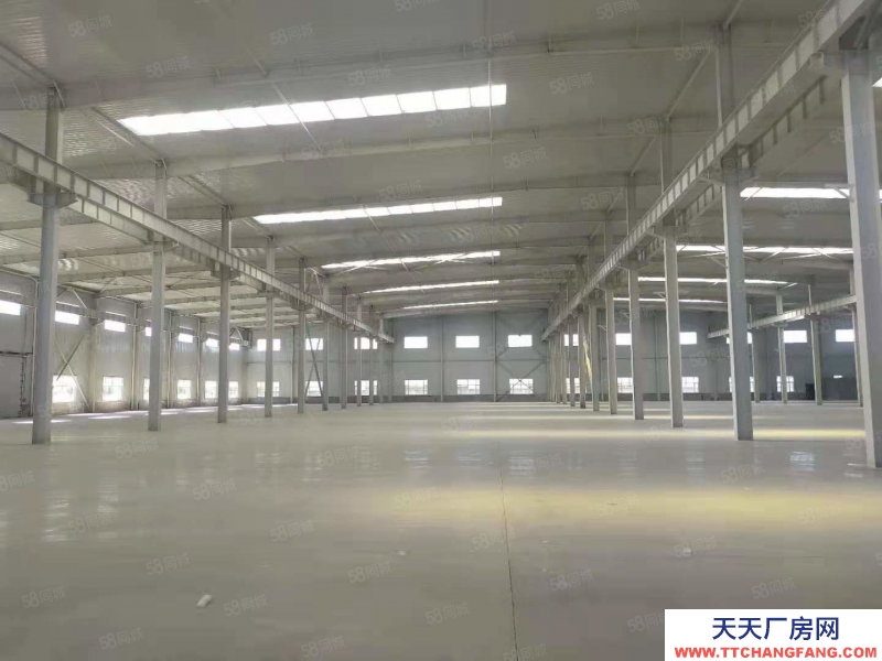 (出租) 天津津南廠房挑高13米配有天車，辦公食宿配套齊全，適合金屬鋼構等行業