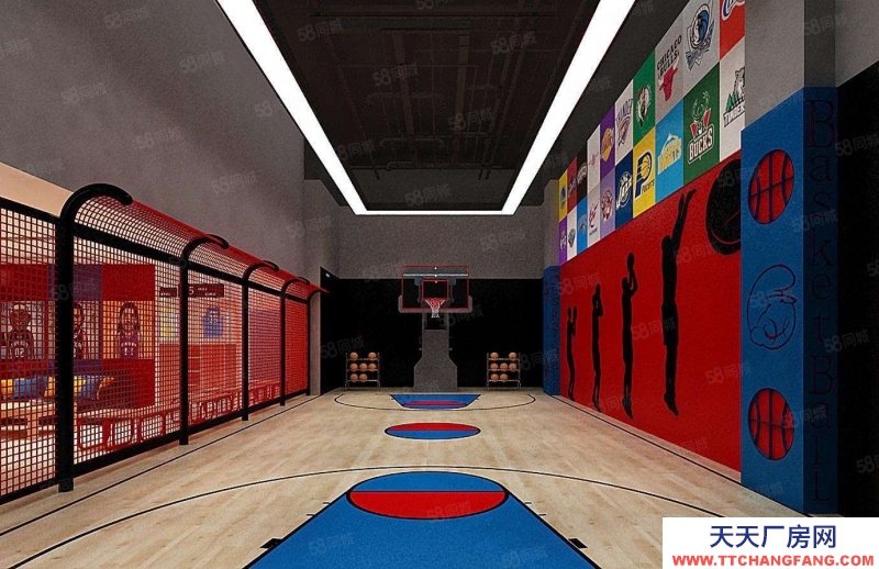(出租)天津 河西銀河廣場(chǎng)附近300平兒童籃球館現(xiàn)有客源4.5高