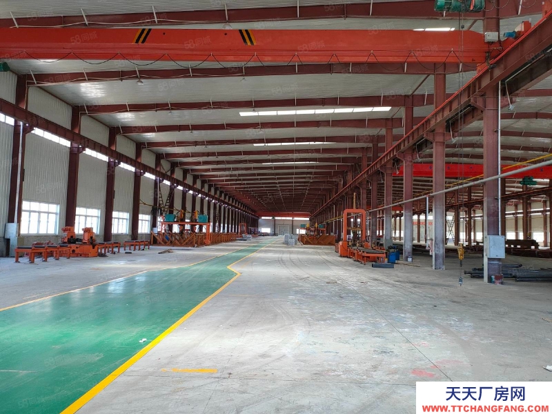 (出租)天津靜海 獨門獨院46畝 辦公食堂齊全 所有手續齊全 帶天車