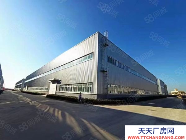 (出租) 天津靜海中德生態城三萬五千平廠房12米層高可分租