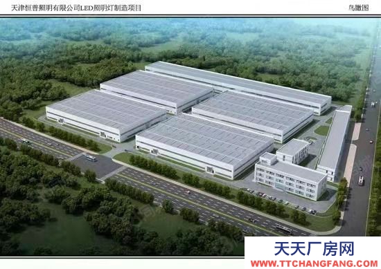 (出租) 天津靜海工業園5200平米廠房出租低價廠房，可分租丨帶10噸天車