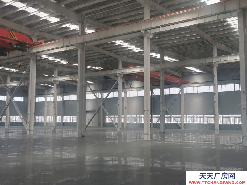 (出租) 天津靜海工業園5200平米廠房出租低價廠房，可分租丨帶10噸天車