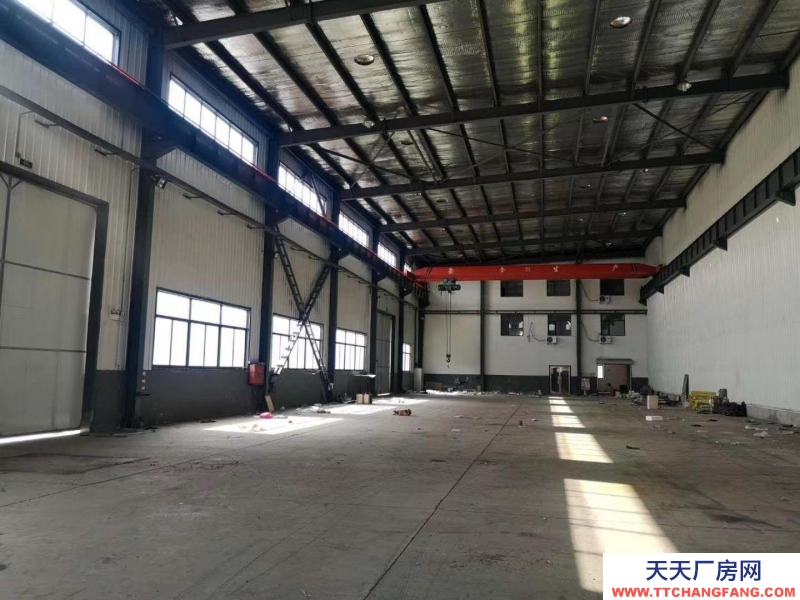 (出租) 天津?qū)幒咏煌ǚ奖悖?dú)門獨(dú)院，廠房?jī)?nèi)配有十噸天車