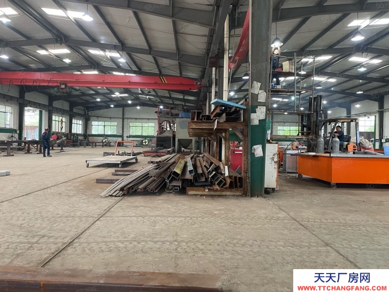 (出租)宣城廣德縣 獨(dú)棟單層框架廠房帶3噸行車(chē) 電力充足 大車(chē)易進(jìn)出 適合機(jī)加工