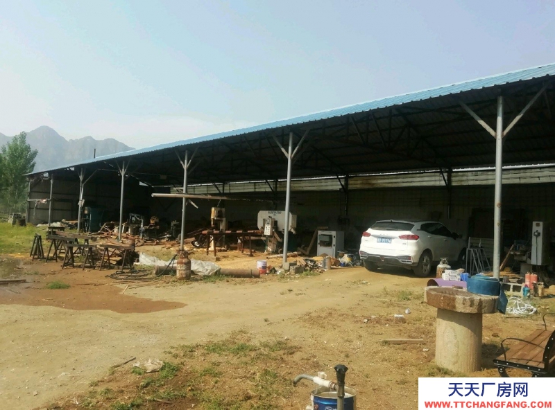 唐山 遵化 原木線加工廠房400㎡，總占地4畝