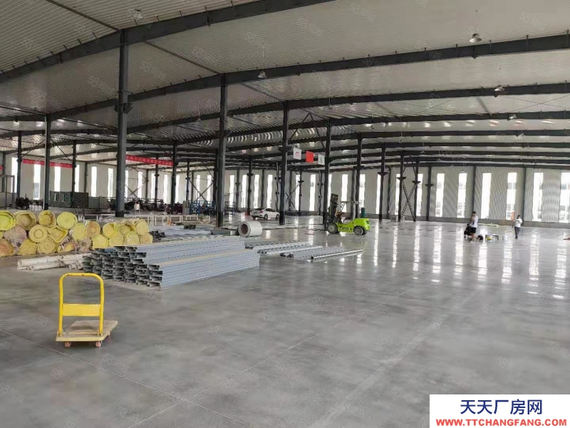 唐山 玉田 金剛砂地面 配5噸天車 獨門獨院 可噴漆焊接注塑印刷