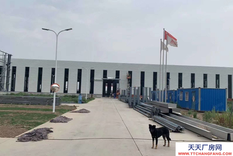 唐山 玉田 金剛砂地面 配5噸天車 獨門獨院 可噴漆焊接注塑印刷