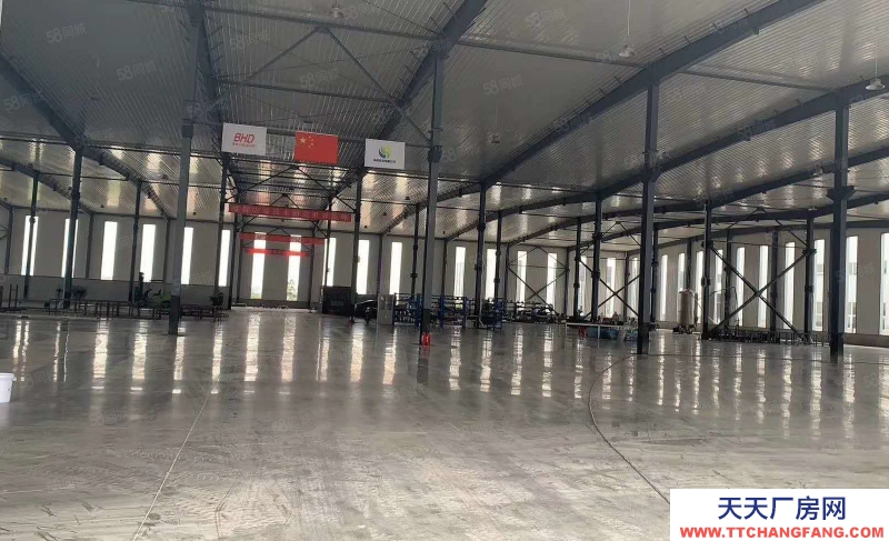 唐山 玉田 金剛砂地面 配5噸天車 獨門獨院 可噴漆焊接注塑印刷