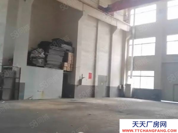 無錫濱湖月底空出胡埭1500平機械廠房 帶行車一部