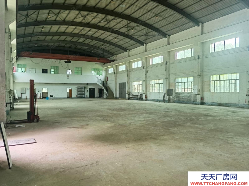 (出租) 中山南頭獨院單層廠房1000平米,帶行車,12米高,院子大,好進大車