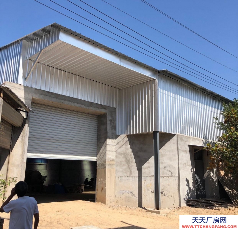 (出租) 咸陽秦都房屋高7米,寬20米、南北長48米、水泥全部硬化、光線好。