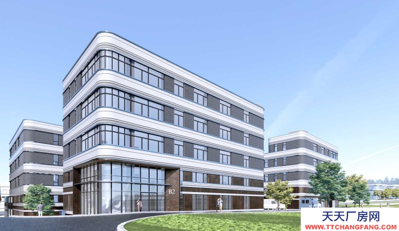 (出租) 開發區義白路東側中電產業園多層廠房出租本月交付