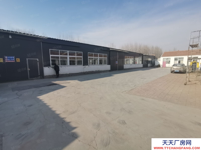 廊坊 大廠 出租高速口1200平庫房300平辦公