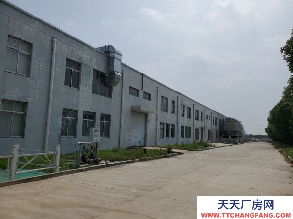常州溧陽上黃工業區獨棟丙2類倉庫單層出租!6500