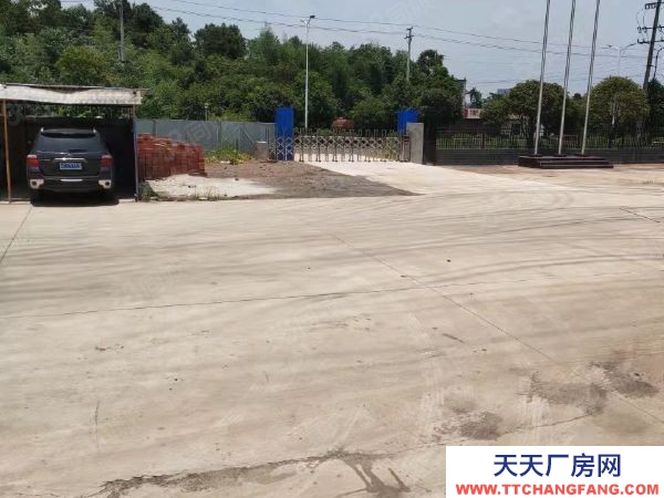 湘潭市湘潭縣 易俗河五公里靠近高速路口業主自建單層獨棟廠房2000平米出租