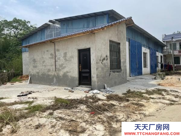 湘潭市湘鄉市 灰虞線邊上，水電齊全，有辦公室、衛生間及停車坪