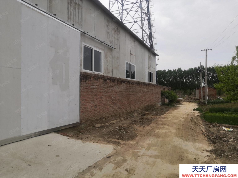 廊坊 三河市 李旗莊102國道680平米廠房高度6米場地5畝招租輕加工
