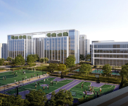 (出租) 新建標準層1500平,近機場,地鐵站旁配公寓有3萬平臨河花園