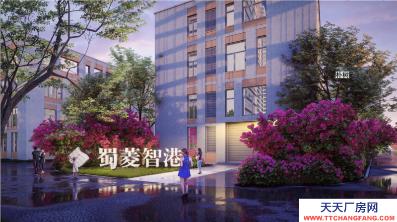 花園式廠房,框架結構,多層設計,獨棟,面積選擇性大