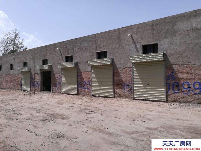 (出租) 銀川西夏北京西路旁50米，各式大小庫房廠房出租（帶門面和獨院）