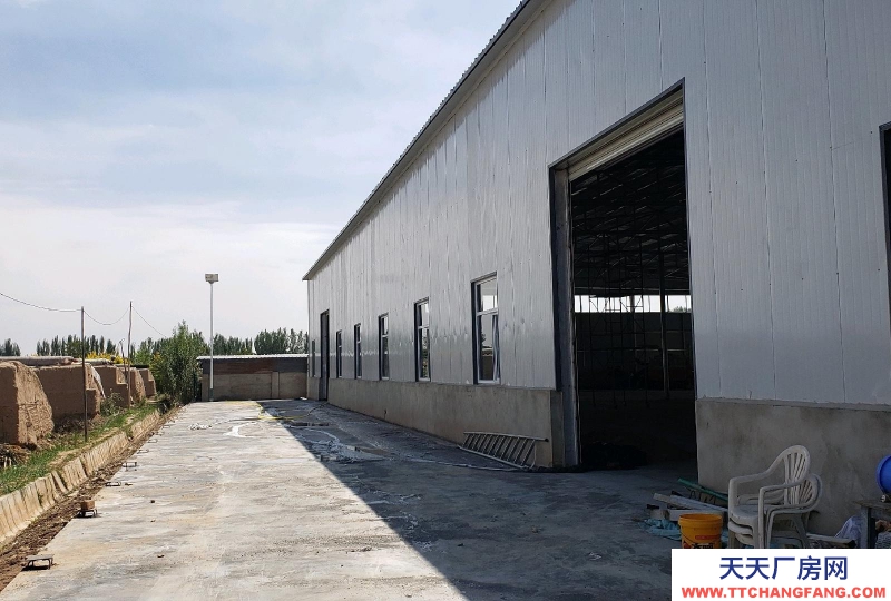 (出租)銀川賀蘭縣 庫房高度6米，進庫寬度6.5米，獨立進車道路