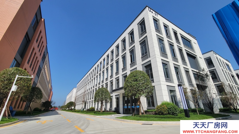 租售青白江全新獨棟花園式廠房 單層鋼構、多層框架均有 50年獨立產權