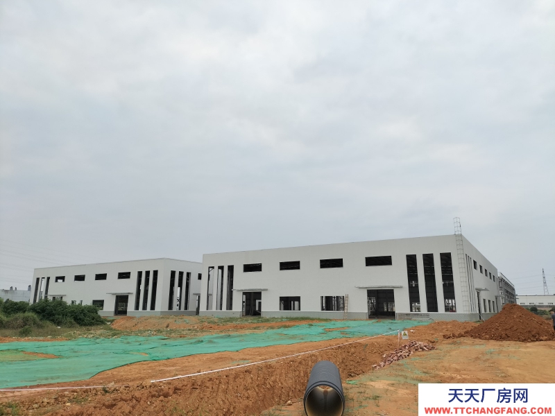 出售2000㎡全新現房 單層鋼構廠房 有產權 可辦證 行業寬松