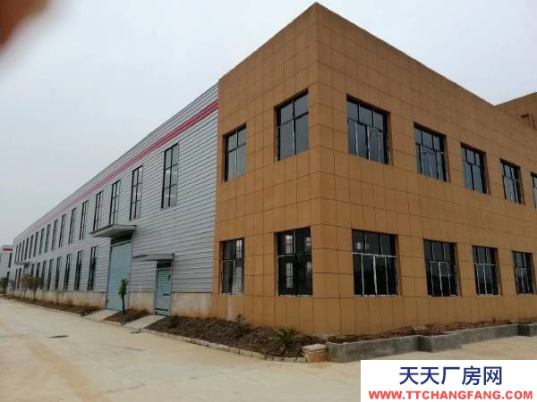 邵陽市新邵區 本廠房為獨棟標準廠房，配辦公室，交通便利，配有專用變壓器。