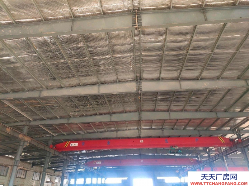 德州武城車間對外出租，共有十噸行車四臺，車間內有消防栓