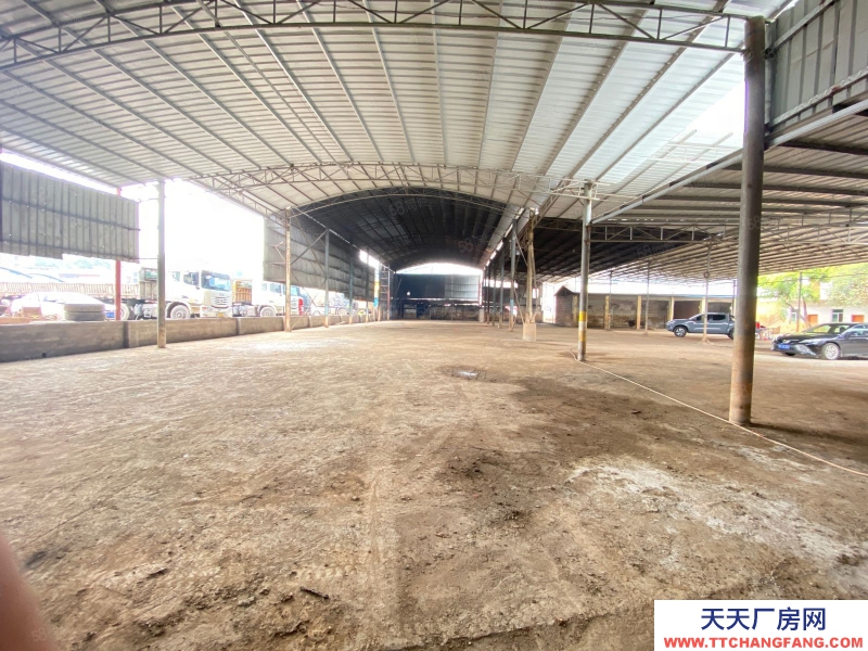 (出租) 廣東韶關(guān)馬壩廠房大馬路邊交通方便可以進(jìn)拖車