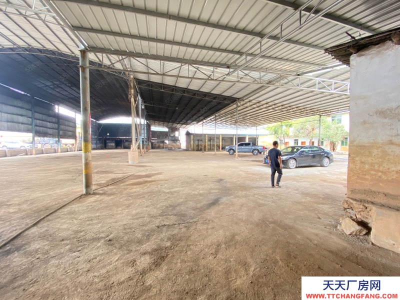 (出租) 廣東韶關(guān)馬壩廠房大馬路邊交通方便可以進(jìn)拖車