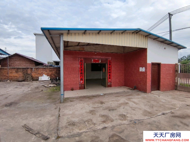 (出租) 廣東韶關南雄市黃坑鎮大公路邊廠房出租