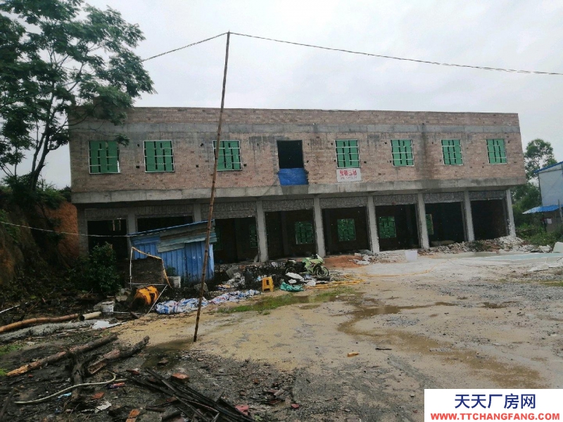 (出租) 玉林陸川房子新建毛胚房，門窗裝好，適合各類加工廠和商鋪及倉庫。