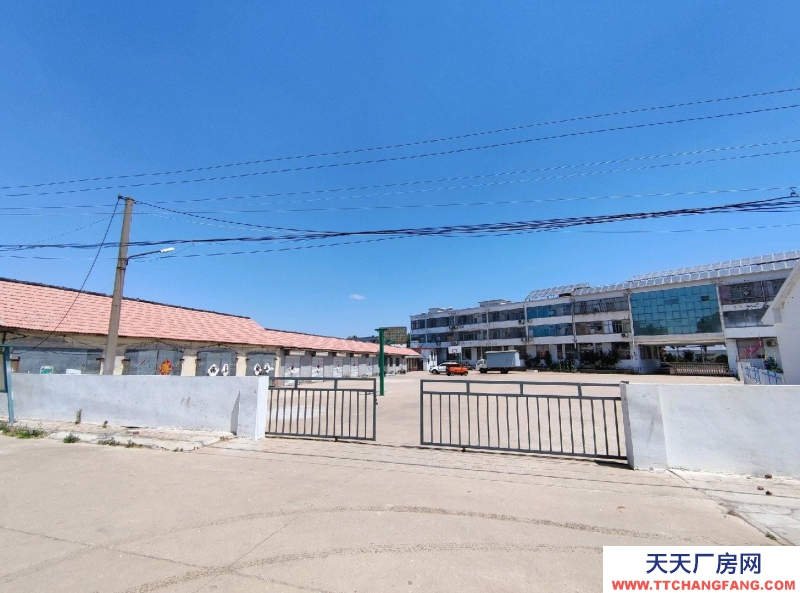 日照嵐山省道路邊 南北兩大門 倉庫八間 房租四間 大院全硬化