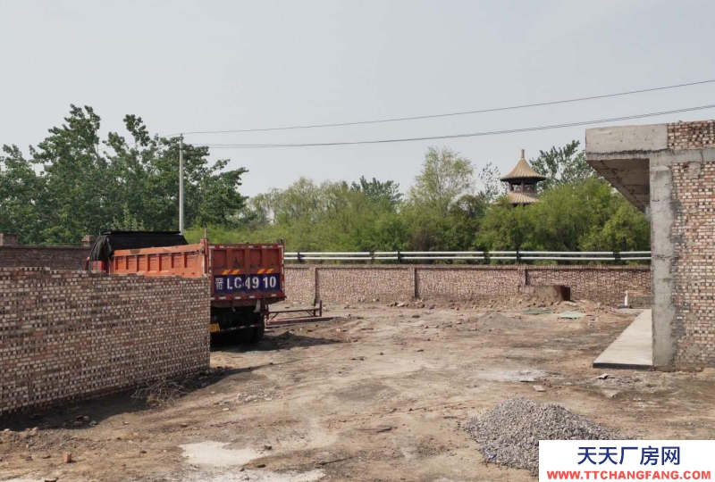 (出租) 帶租金轉讓!羅王莊108國道邊, 廠房場地 1200平米