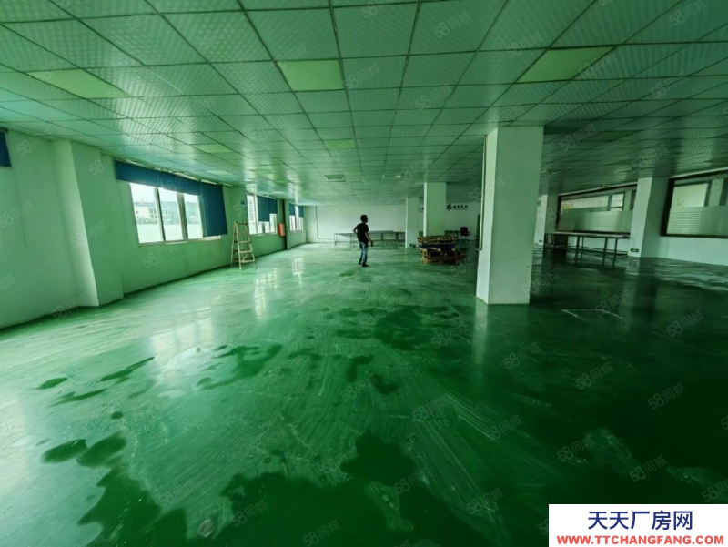 (出租) 佛山禪城層高4.2米，現成裝修，配套消防，禪城區新900平廠房出租