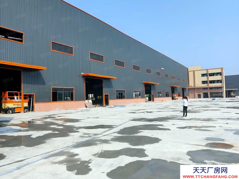 (出租) 佛山三水區國際食品飲料基地，全新高標準單一層獨院廠房，配套齊全