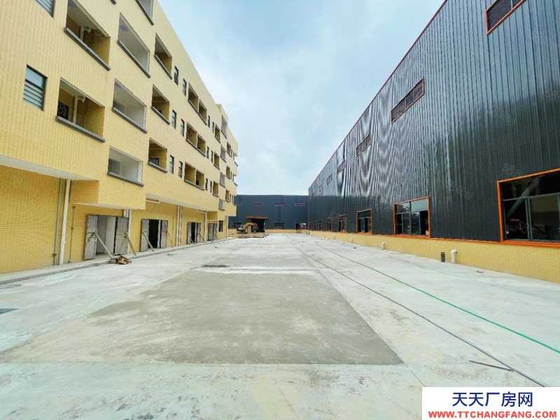 (出租) 佛山高朋滴水12米牛角位9米高明三洲鋼構(gòu)單一層廠房招租2000方起分