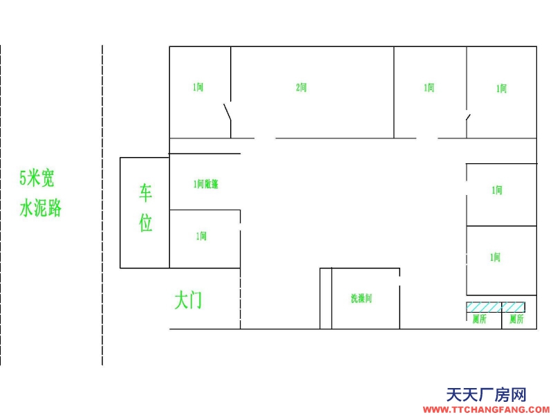 菏澤鄆城獨門整院出租，交通方便，門口開闊