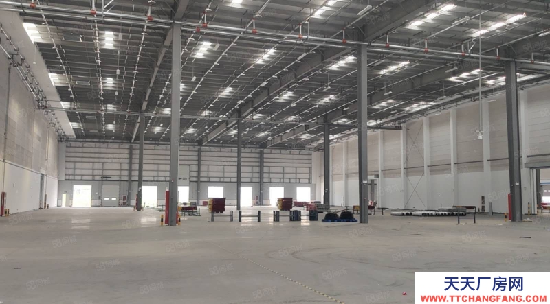 嘉興平湖(出租) 2600平方平湖經濟開發區一樓丙二類消防倉庫出租卸貨平臺噴淋