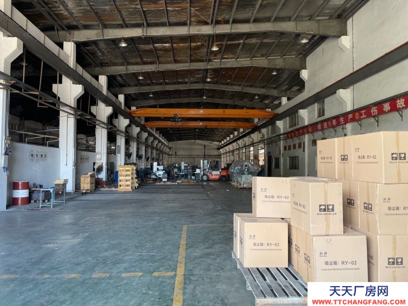 (出租) 珠海紅旗2700~6000平單層鋼構(gòu)廠房,帶10噸行車,可分租