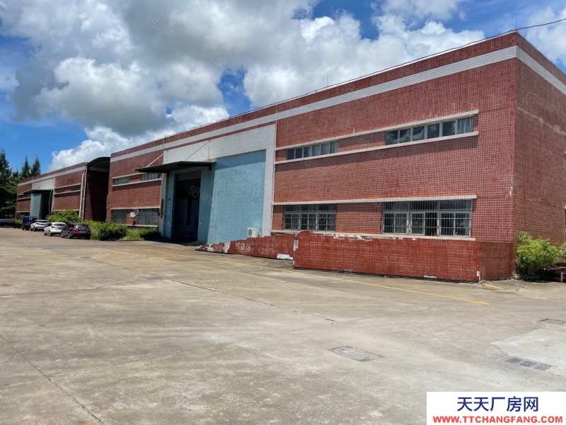 (出租) 珠海紅旗2700~6000平單層鋼構廠房，帶10噸行車，可分租