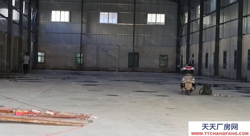 (出租) 汕頭萊美路附近單層鐵棚廠房2200方有埕口貨柜車直接進車間