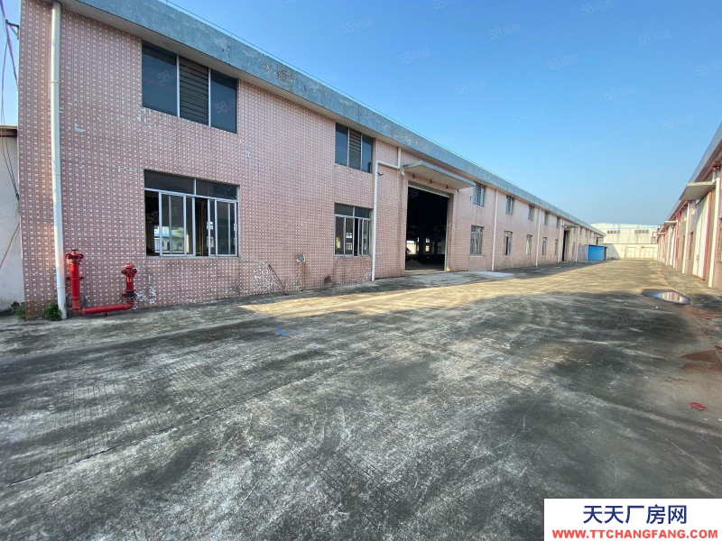 (出租) 江門臺山獨院磚墻單一層廠房出租空地3000平方配套宿舍辦公室