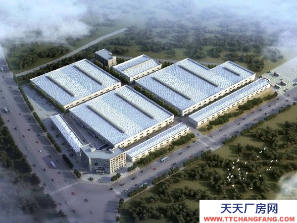 郴州市桂陽區 高標準鋼構廠房,消防設施齊備