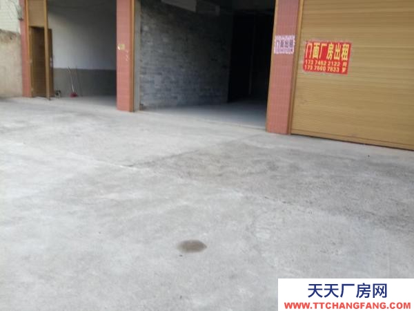 永州市祁陽區廠房出租  門面與廠棚連結，可做廠房與倉庫。